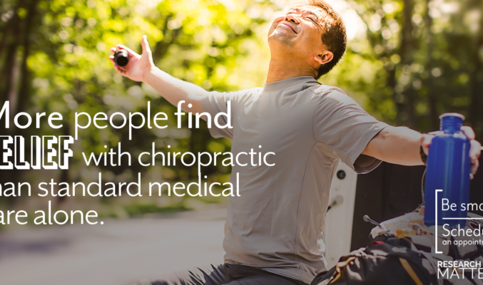 More people find relief with chiropractic